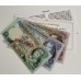 IRELAND 1977 . ONE 1 - TEN 10 POUNDS BANKNOTE . SPECIMEN SET